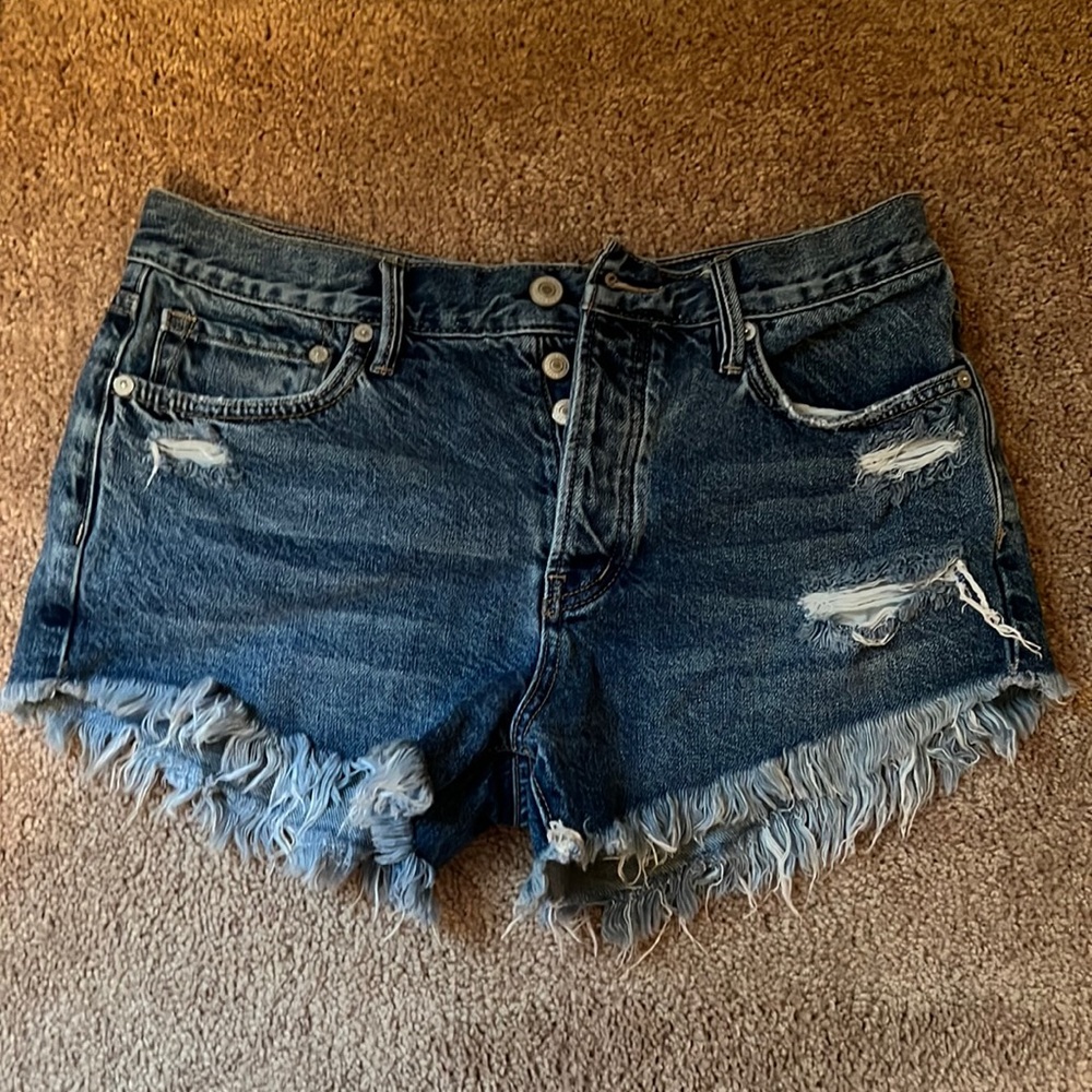 Free People Jean Shorts Size 26